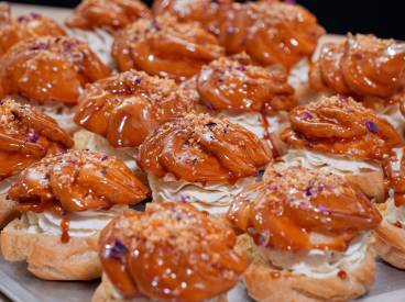 Odpaľované cesto – veterník, Paris-Brest a presovaný dezert